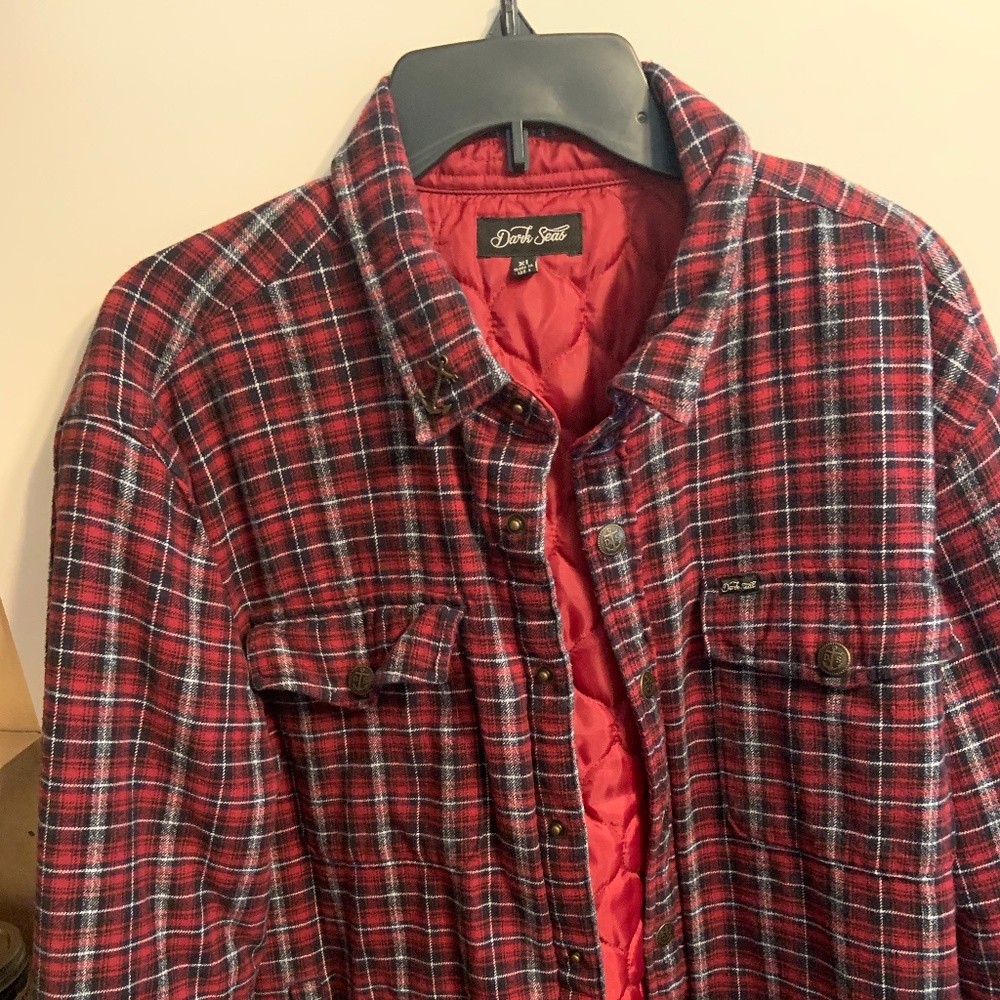 Dark Seas Division Quilted Flannel